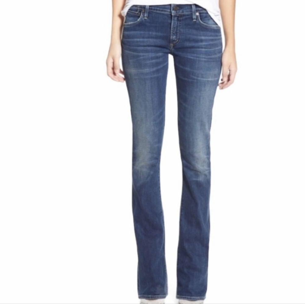 Citizens of Humanity Kelly #001 stretch low waist bootcut denim jeans size 27